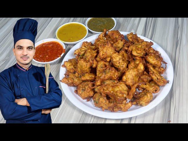 Crispy Pakora  Recipe|Dhaba Style Pakora Recipe|Ramzan New Recipe|Chef M Afzal|