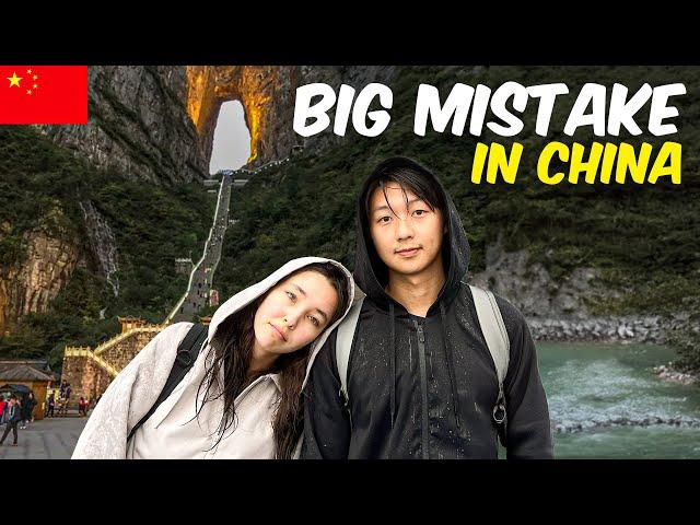 This RUINED Our Trip in CHINA (Tianmen Mountain, Zhangjiajie Glass Bridge)