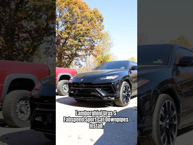 LAMBORGHINI URUS S | Fabspeed Motorsport Sport Cat Downpipes Install