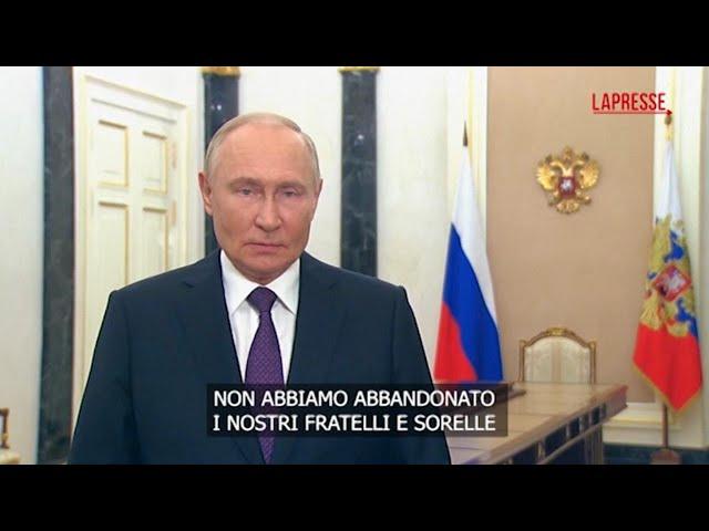 Ucraina, Putin: "Kiev colonia dell'Occidente, testa di ponte militare contro la Russia"