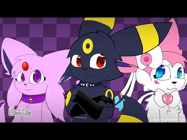 Sweetnes||Animation meme Umbreon, Sylveon and Espeon