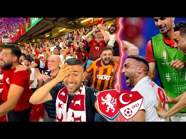 90+4! Der MOMENT als TÜRKEI Hamburg zum BEBEN bringt! Tschechien vs. Türkei EM Stadionvlog