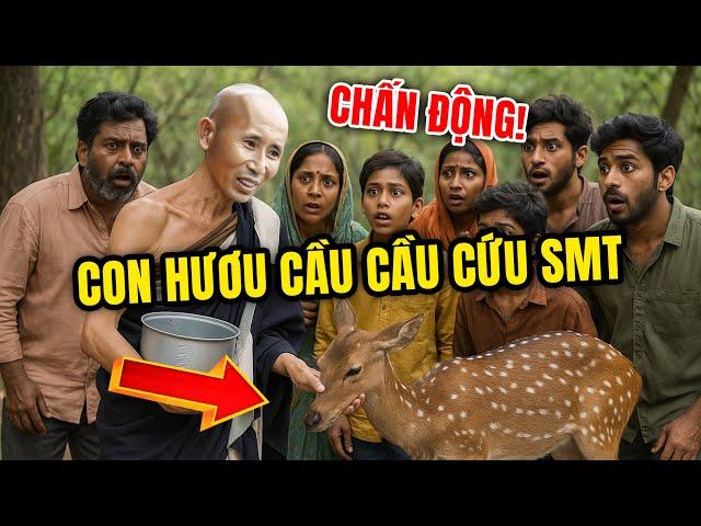 Shocking! A Deer Begged for Help from Venerable Thich Minh Tue in Bodh Gaya – What Was the Real R...