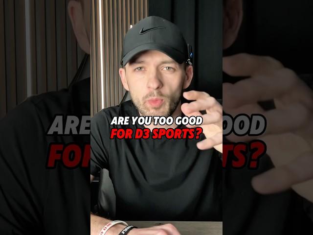 Are you too good for D3 sports!  #basketball #baseball #football #sports #shorts