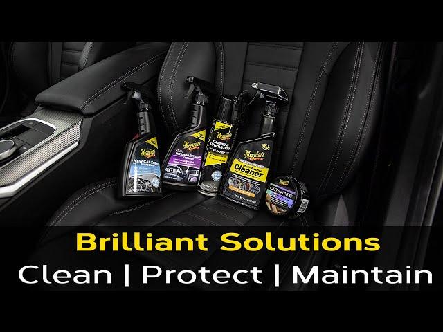 How to CLEAN, PROTECT and MAINTAIN a NEW CAR INTERIOR | Brilliant Solutions