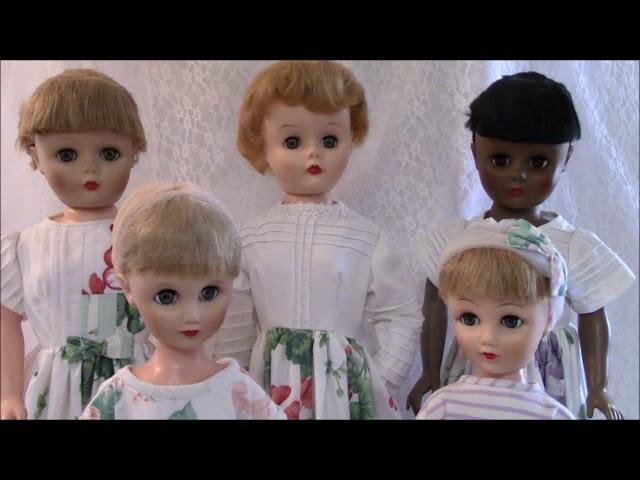 Vintage Grocery Store Dolls - 1950s -  Adanta Novelties Corp. -  Series 1:  Part 1 of 3