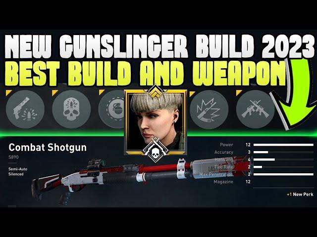 BEST WWZ GUNSLINGER BUILD and WEAPONS, World War Z Gunslinger Build Best Class Perks Aftermath 2023