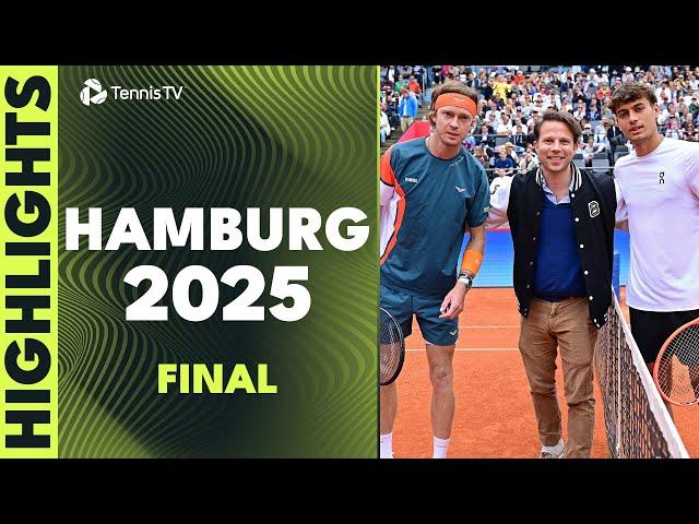 Andrey Rublev vs Flavio Cobolli For The Title!  | Hamburg 2025 Final Highlights