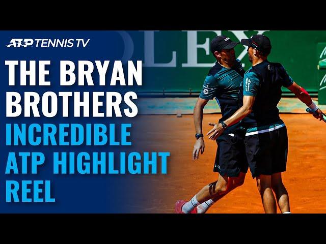 Bryan Brothers Incredible ATP Highlight Reel!