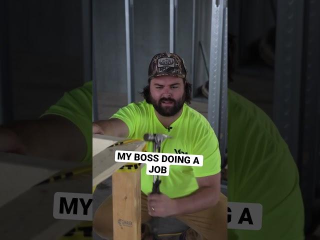 Me Doing a Job vs My Boss