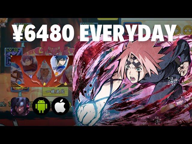 MOST POPULAR GAME ON X7GAME!! NARUTO LEGEND FREE ¥6480 EVERYDAY, SP NINJA & MORE
