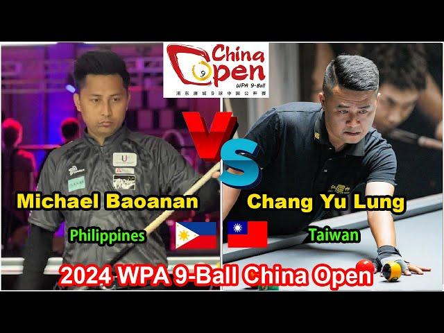 Michael Baoanan VS Chang Yu Lung | 2024 WPA 9-Ball China Open - LiveStream