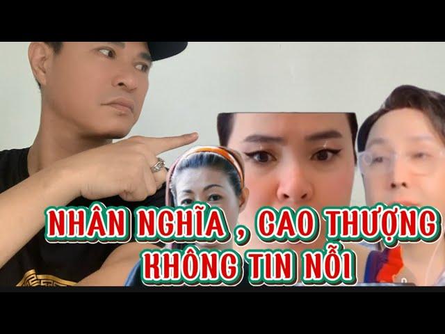 LỜI NHÂN NGHĨA LUÔN NÓI RA TỪ NHỮNG NGƯỜI KHÔNG NHÂN NGHĨA