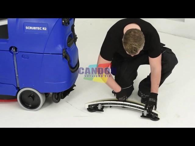 Nilfisk R253 Scrubtec Ride On Scrubber Dryer - Candor Services