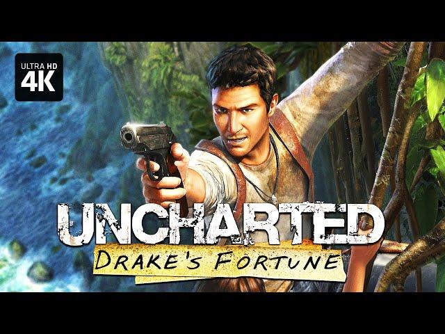 UNCHARTED: DRAKE`S FORTUNE  ИГРОФИЛЬМ [4K PS5]  Фильм Анчартед: Судьба Дрейка Полное Прохождение