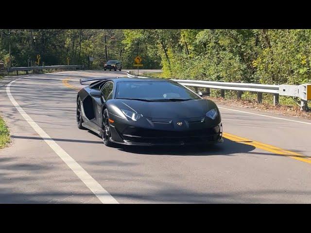 Gintani Aventador SVJ takes over Cincinnati