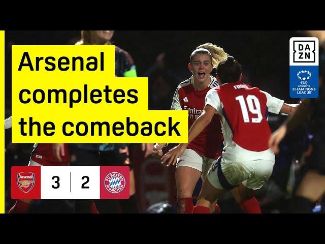 HIGHLIGHTS | Arsenal FC vs. FC Bayern München -- UEFA Women's Champions League 2024-25