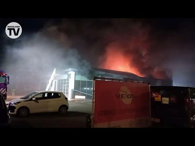 Maasland TV-Brand Autogarage