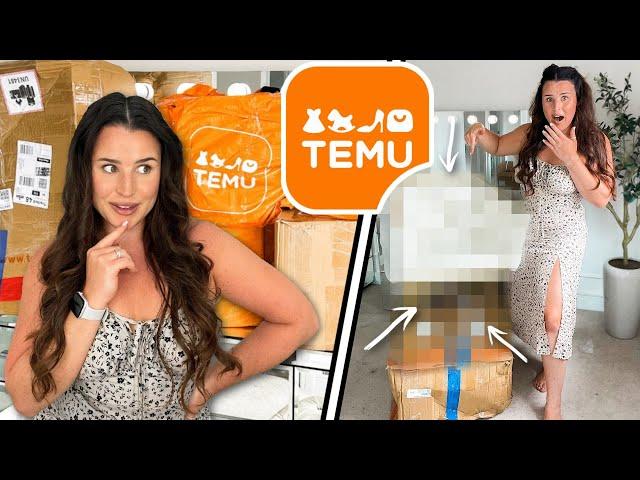 I ordered FURNITURE on TEMU!! | TEMU WHAT I ORDERED VS WHAT I GOT HAUL