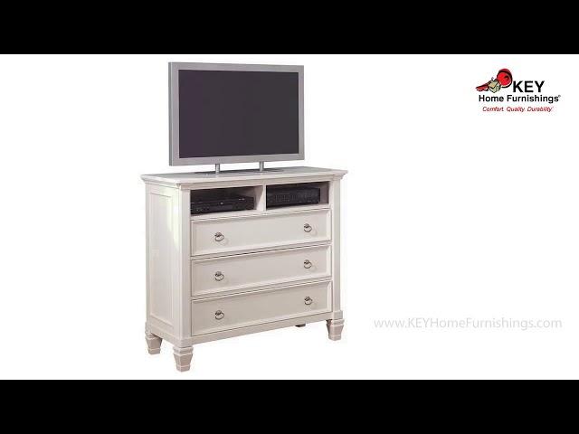 Ashley Prentice Media Chest B672-39 | KEY Home