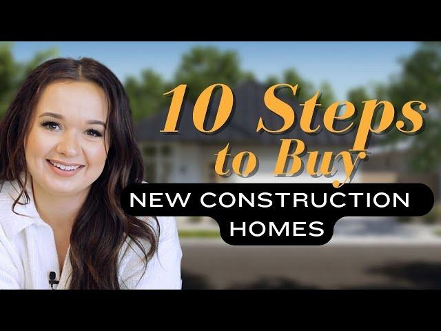 Buying A New Construction Home 2024 - The Complete Guide For First Time Home Buyers!