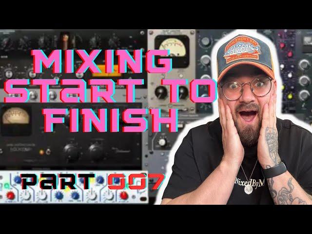 MIXING A TRACK from START to FINISH - part 007 (LOGIC PRO X)