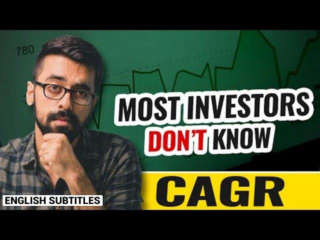 Real meaning of CAGR | Compounding DOES NOT EXIST in Stock Market