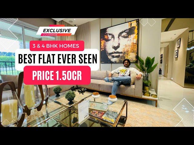 Luxury 3 & 4 BHK Homes | Sample Flat |  Big Carpet Sizes | Raheja Stellar Pune | Rhk Vlogs Official