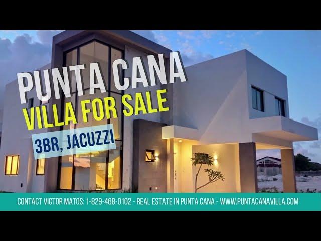 Cap Cana villa for sale Three bedroom. US$415,000 - Real Estate Punta Cana, D.R.