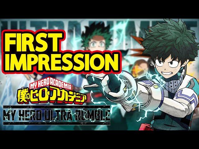My Hero Ultra Rumble - First Impression Gameplay