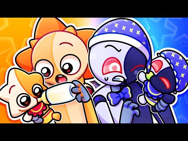 SUN VS MOON | Light VS Dark MUKBANG [ALL COMPLETE EDITON]  - FNAF Security Breach ANIMATION[KIKICK!]