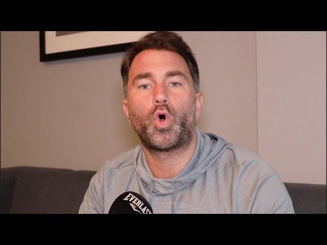 'IS THAT ALL YOU F***** GOT?' - EDDIE HEARN GOES IN! -AJ-WILDER, FURY, BEN SHALOM, BENN, TANK-GARCIA