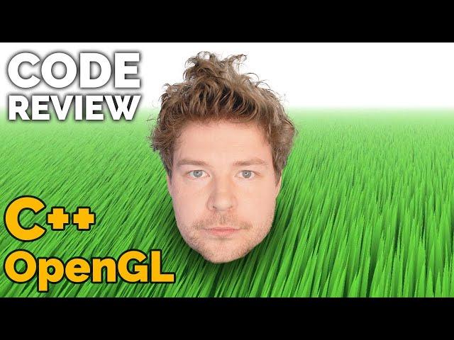 GRASS RENDERING in OpenGL // Code Review