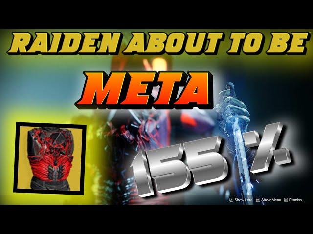 RAIDEN Flux About To Be META (155%) Solo MOON Battlegrounds: HOW TO SOLO Grandmaster Nightfall/Heist