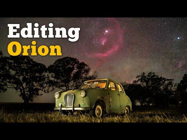 Editing Orion - Full Post Processing Tutorial