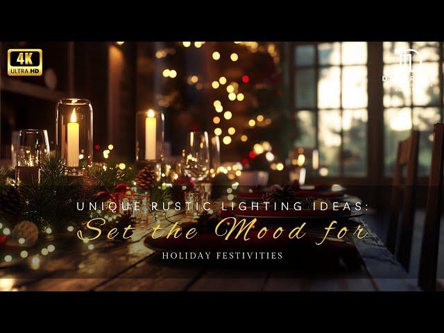 Unique Rustic Lighting Ideas: Set the Mood for Holiday Festivities