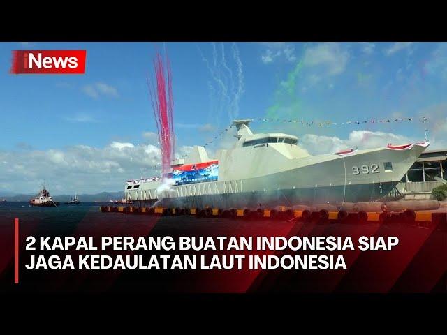 TNI AL Resmikan KRI Lukas Rumkorem-392 dan KRI Raja Haji Fisabilillah-391 di Lampung