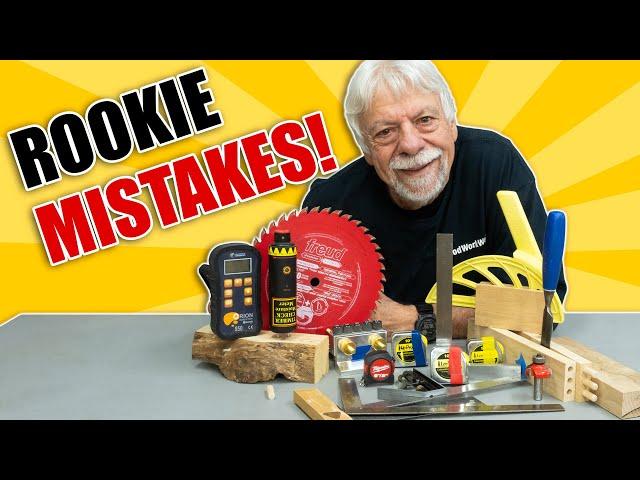 5 Rookie Mistakes to Avoid in Woodworking