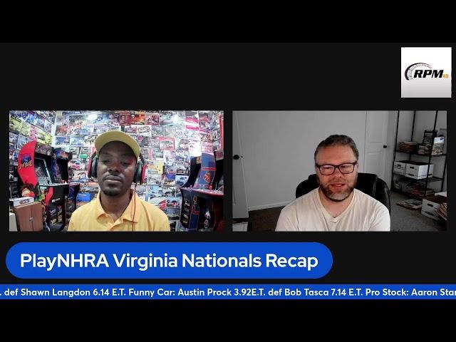 PlayNHRA Virginia Nationals Recap Show