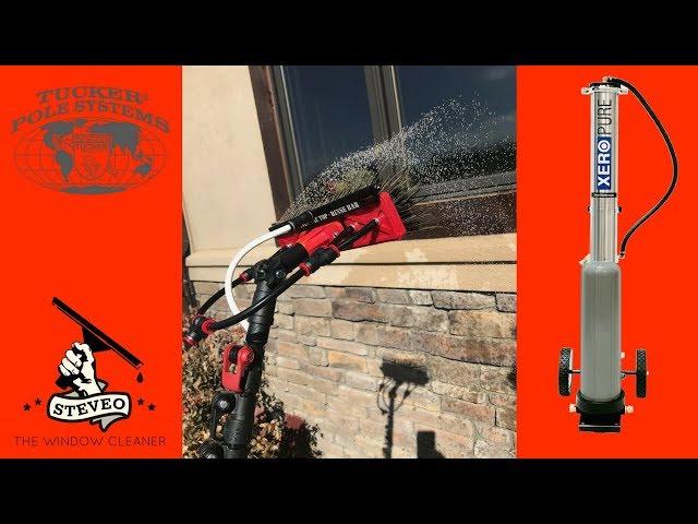 WATER FED POLE TECHNIQUE - WINDOW CLEANING - TUCKER - XERO PURE