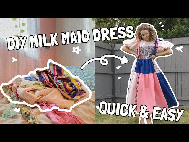 How to Make a Milk Maid Dress! (Tutorial)