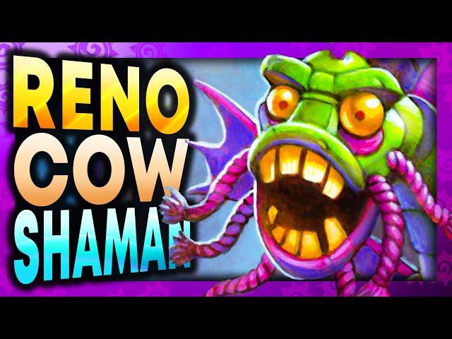 ️ Hearthstone - Top 20 Legend - Reno Cow Shaman Stream - Perils in Paradise