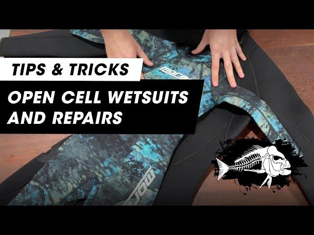 Open cell wetsuits and repairs | OCEAN HUNTER