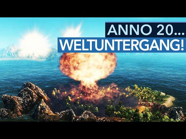 Umweltzerstörung war nie wieder so schön wie in Anno 2070!