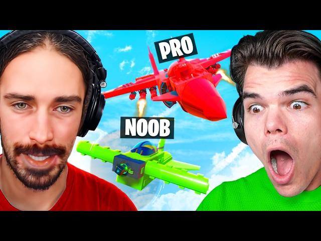 NOOB vs. PRO Build Battle In Trailmakers...