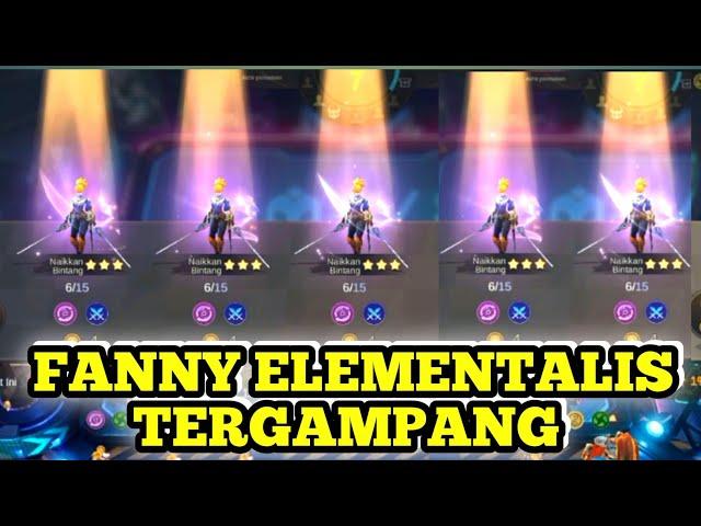 VALE SKILL 1||PALING GAMPANG BIKIN FANNY ELEMENTALIS B3||COMBO MAGIC CHESS UPDATE TERBARU