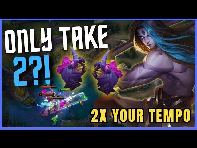 *NEW* Strat How Challenger Kayn Players Have Double The Tempo + Clear Speed (Grubs Strategy)