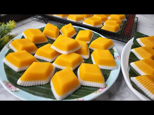 Resep Kue Talam Labu Kuning Super Lembut, Legit Dan Enak