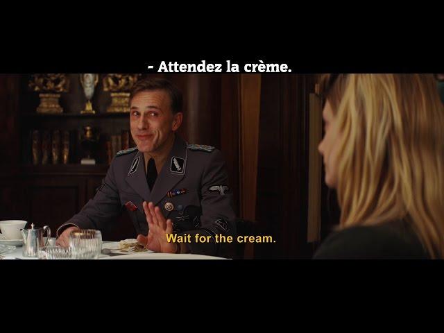 FRENCH LESSON - learn french with movies : Inglorious Basterds part4