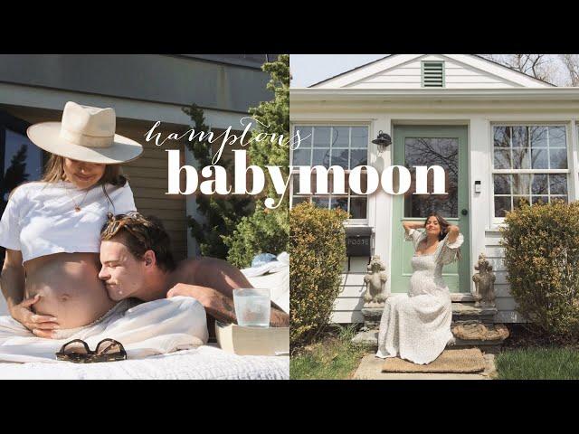 OUR MINI BABYMOON VLOG | Hamptons, NY